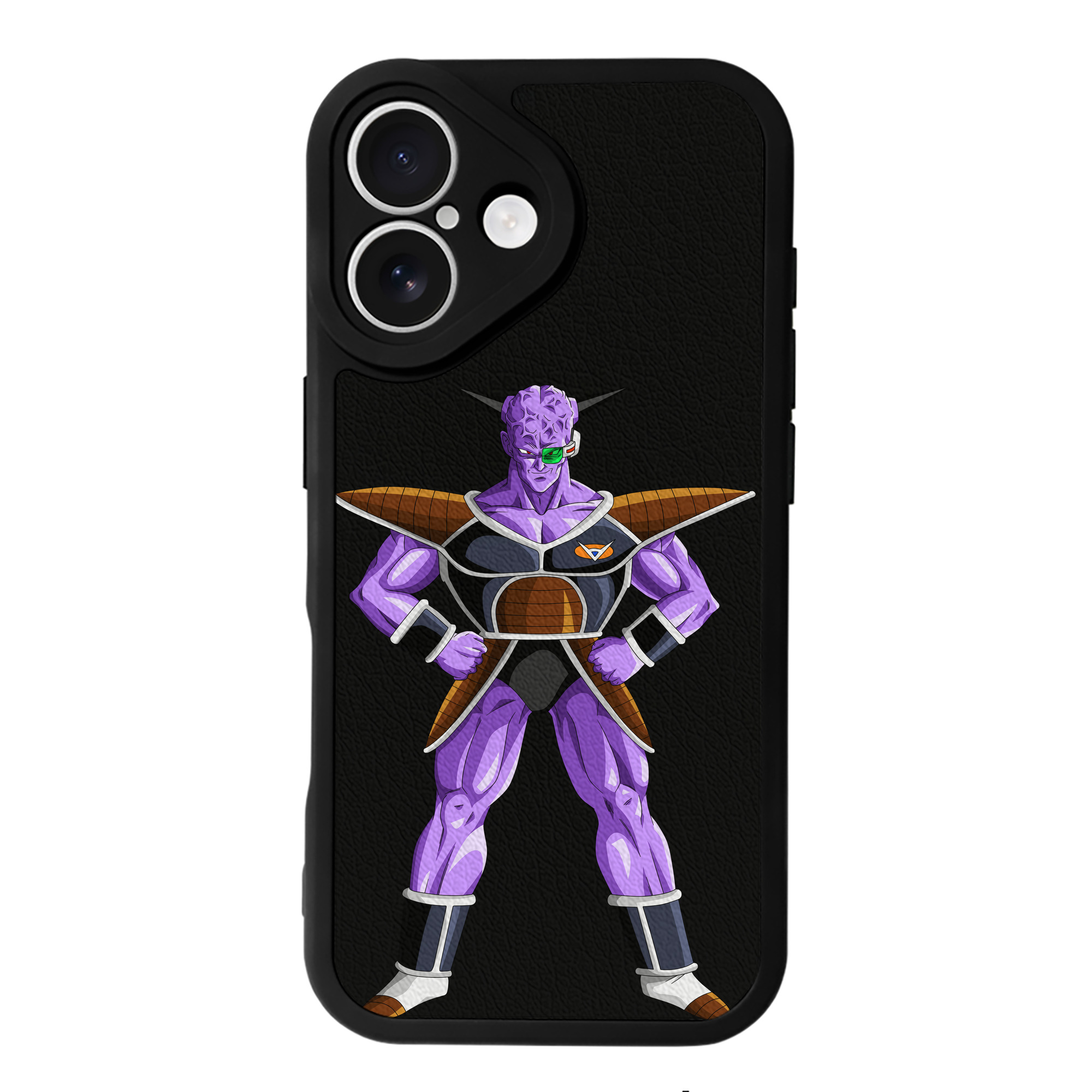 （画像用） ドラゴンボール DRAGON BALL 【iPhone 16シリーズ対応】シリコンスマホケース（レザー調） 材質：シリコン